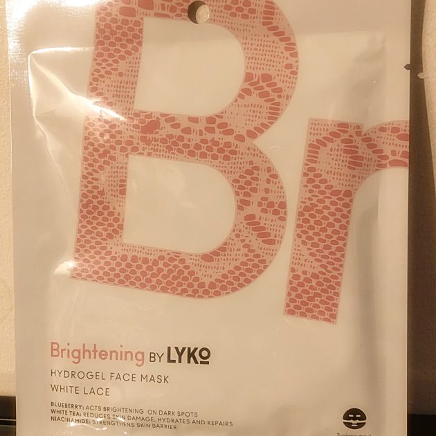 Brightening Hydrogel Face Mask